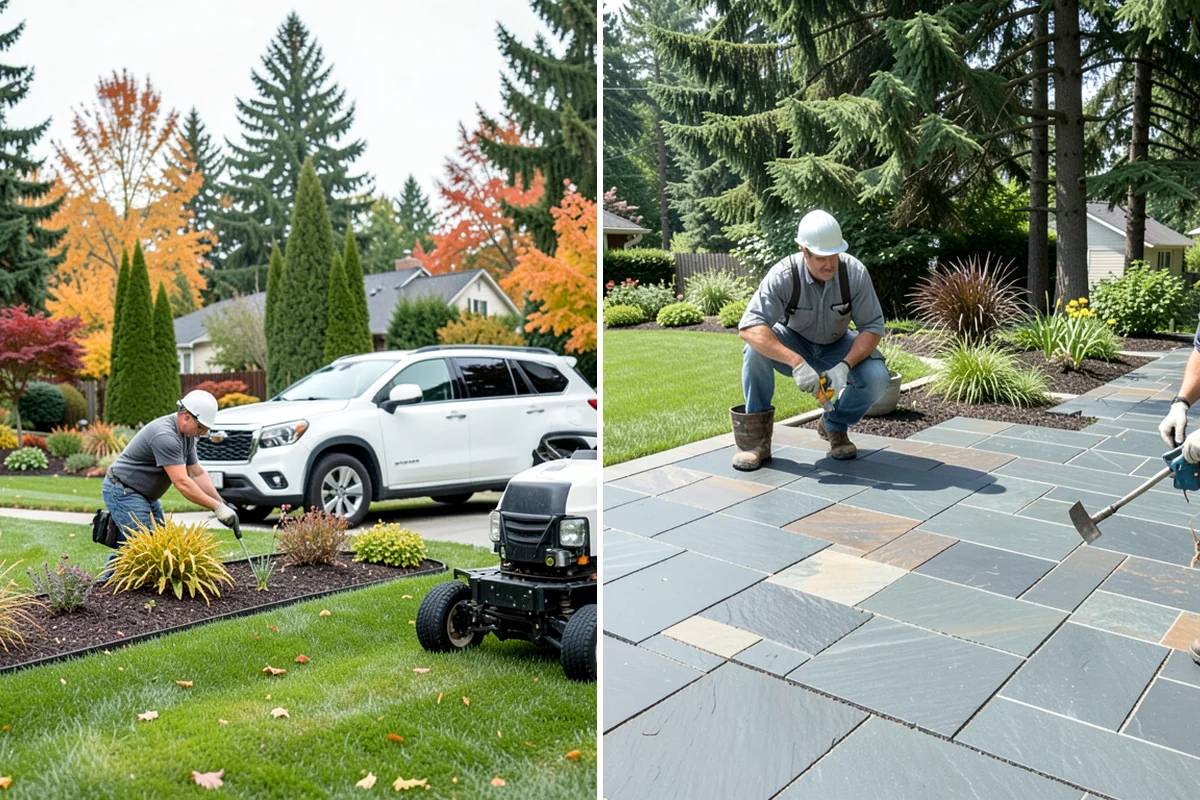 Porcelain Paver Installation in Hunts Point, King County, WA - Confirm layout, look, and drainage method