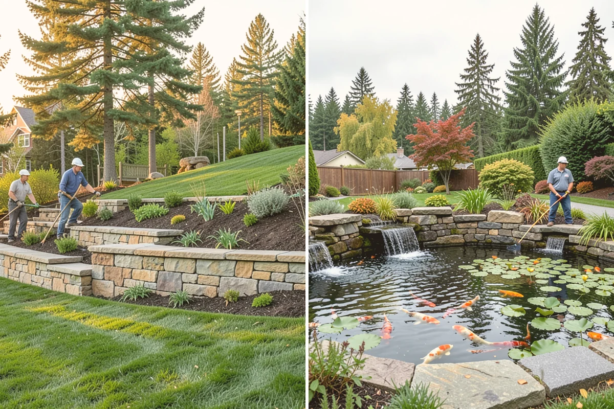 Porcelain Paver Installation in Index, Snohomish County, WA - Confirm layout, look, and drainage method