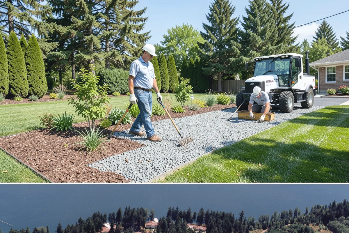 Porcelain Paver Installation in Lakewood, Pierce County, WA - Installable nearly year-round given its low absorption, though a dry base window from spring to fall gives the best results.