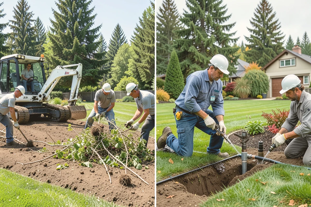 Porcelain Paver Installation in Lynnwood, Snohomish County, WA - Confirm layout, look, and drainage method