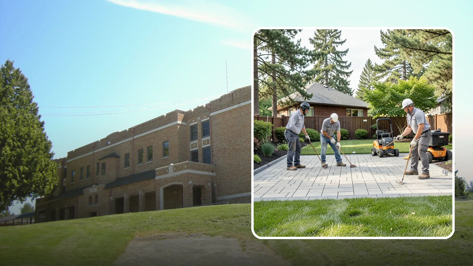 Porcelain Paver Installation in Maple Valley, King County, WA - Low-maintenance 20mm porcelain pavers that resist stains, moss, and fading, delivering a modern, near-zero-upkeep Northwest patio.