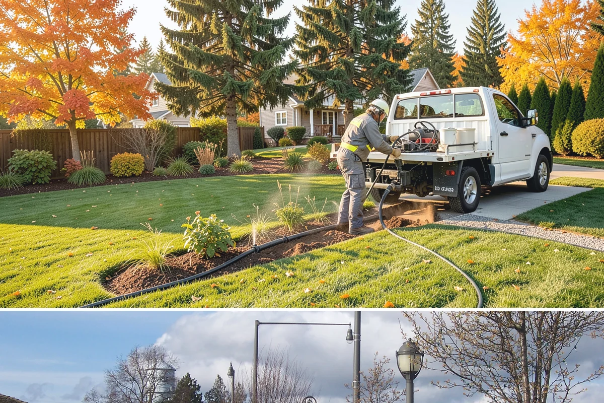 Porcelain Paver Installation in Marysville, Snohomish County, WA - Installable nearly year-round given its low absorption, though a dry base window from spring to fall gives the best results.