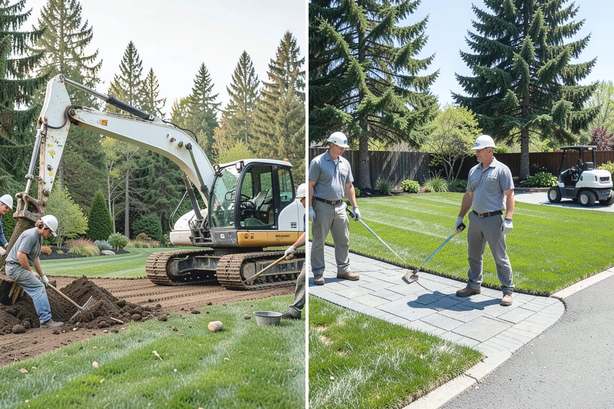 Porcelain Paver Installation in Medina, King County, WA - Confirm layout, look, and drainage method
