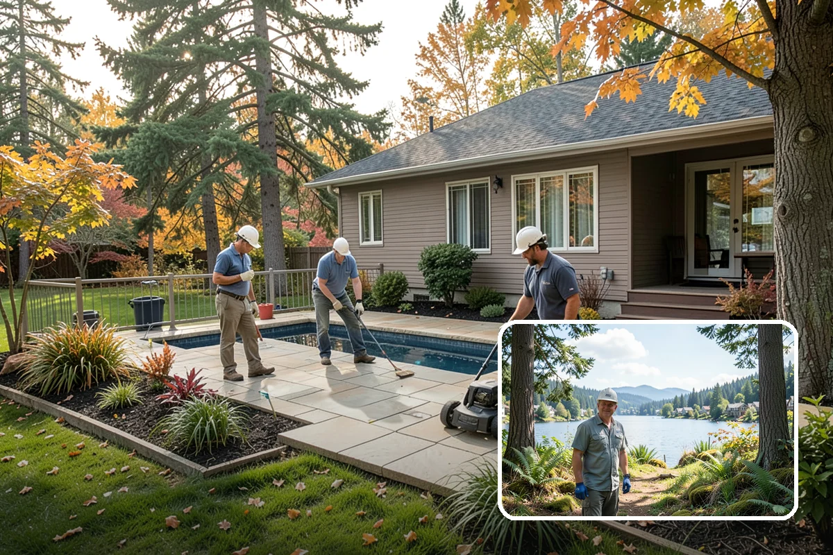 Porcelain Paver Installation in Milton, King County, WA - Nearly nonporous and highly stain resistant