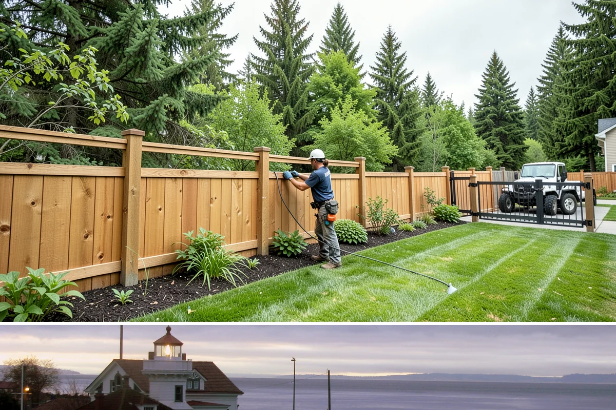 Porcelain Paver Installation in Mukilteo, Snohomish County, WA - Installable nearly year-round given its low absorption, though a dry base window from spring to fall gives the best results.