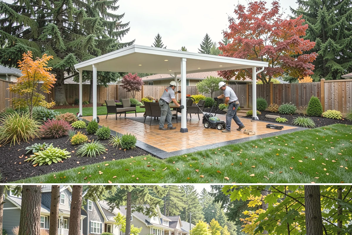 Porcelain Paver Installation in Normandy Park, King County, WA - Installable nearly year-round given its low absorption, though a dry base window from spring to fall gives the best results.