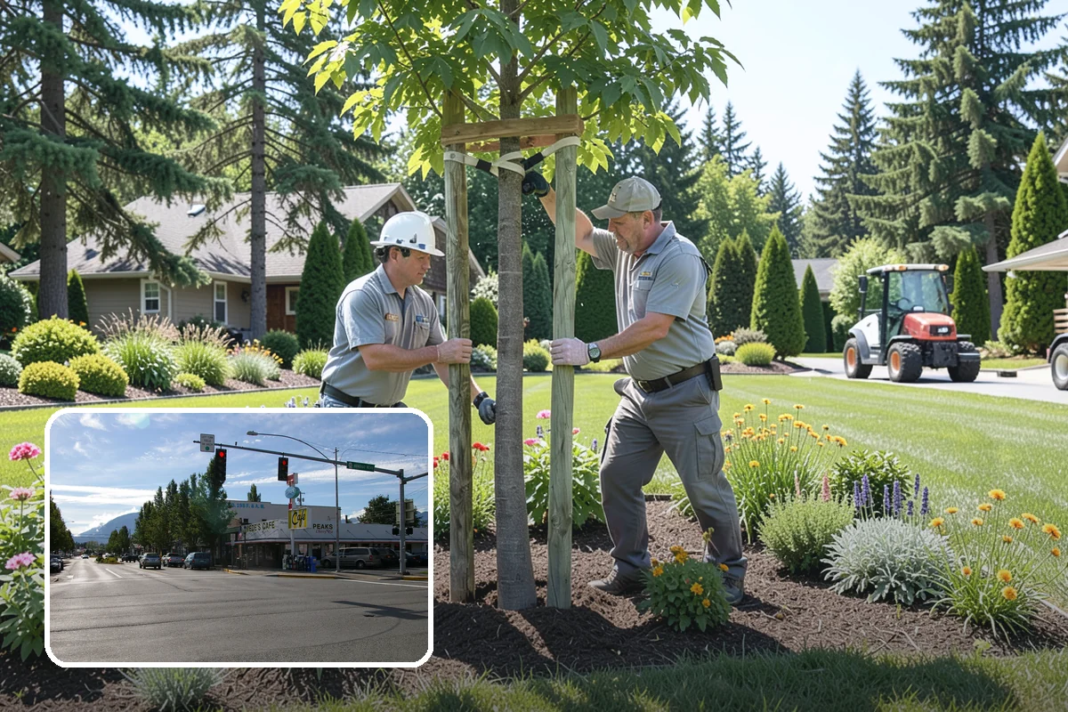 Porcelain Paver Installation in North Bend, King County, WA - Nearly nonporous and highly stain resistant