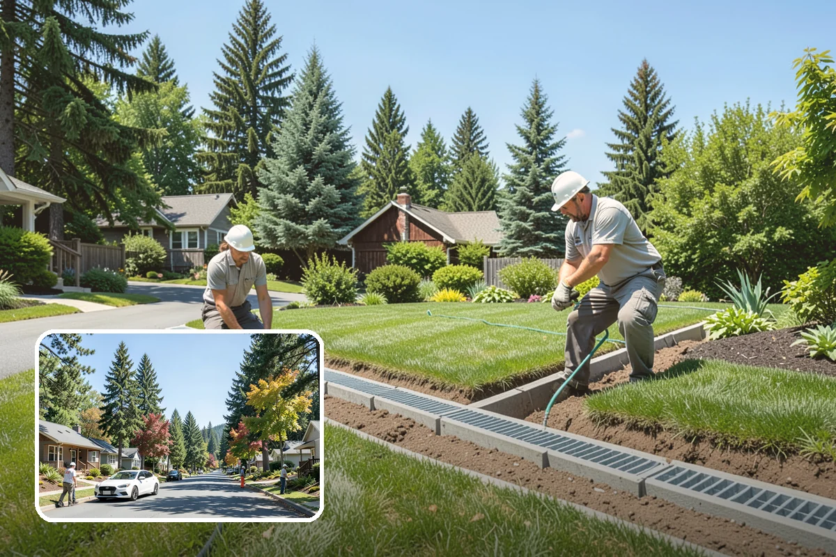 Porcelain Paver Installation in Orting, Pierce County, WA - Nearly nonporous and highly stain resistant