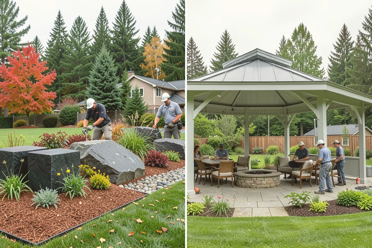 Porcelain Paver Installation in Orting, Pierce County, WA - Confirm layout, look, and drainage method