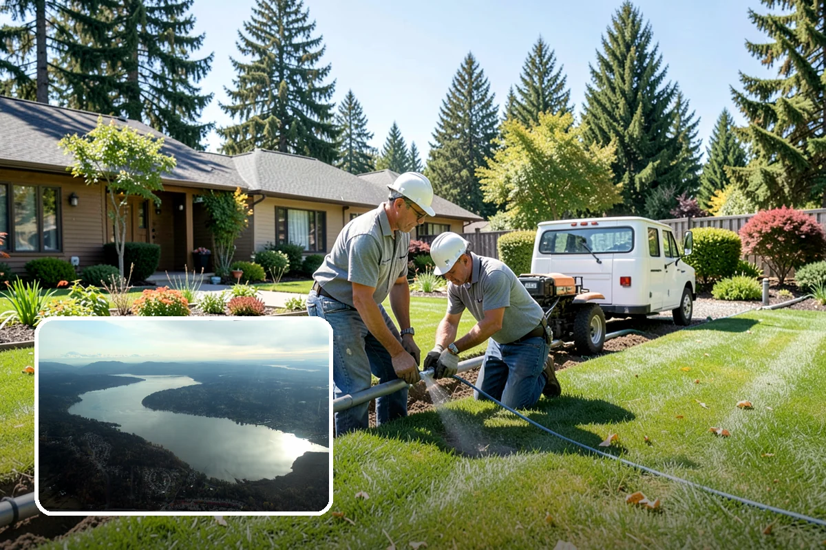 Porcelain Paver Installation in Sammamish, King County, WA - Nearly nonporous and highly stain resistant
