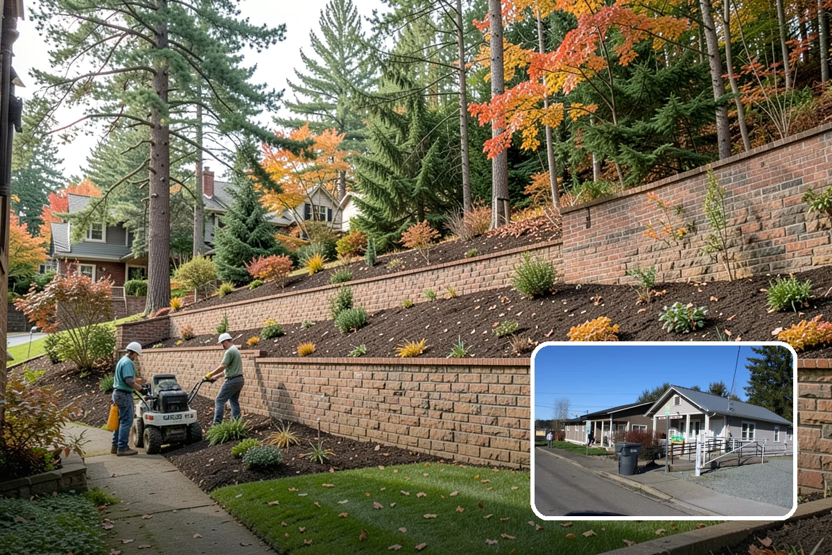 Porcelain Paver Installation in South Prairie, Pierce County, WA - Nearly nonporous and highly stain resistant
