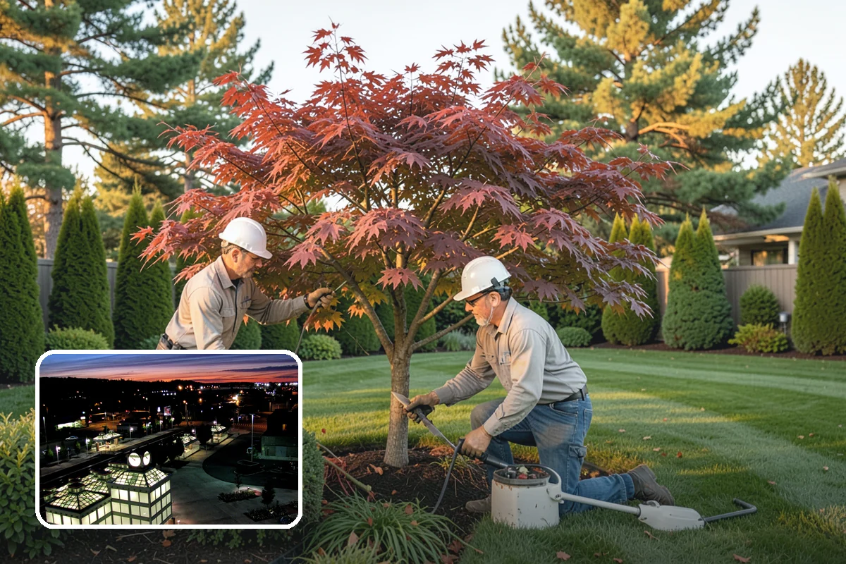 Portuguese Laurel Trimming in Auburn, King County, WA - Maintains a refined, formal shape with clean lines