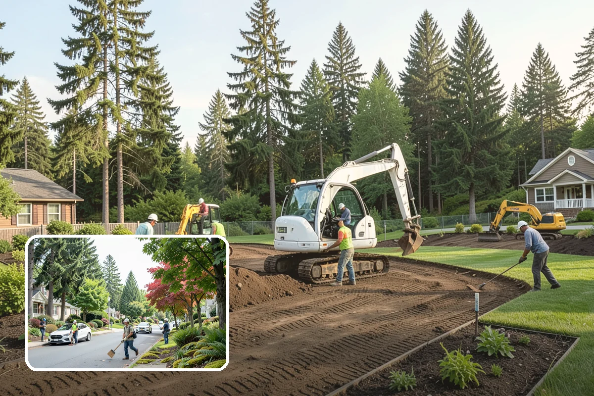 Portuguese Laurel Trimming in Beaux Arts Village, King County, WA - Maintains a refined, formal shape with clean lines