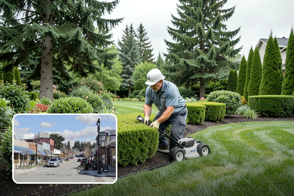 Portuguese Laurel Trimming in Bothell, King County, WA - Maintains a refined, formal shape with clean lines