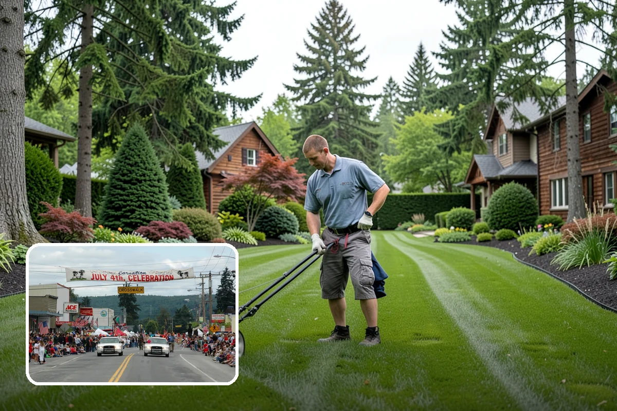 Portuguese Laurel Trimming in Carnation, King County, WA - Maintains a refined, formal shape with clean lines