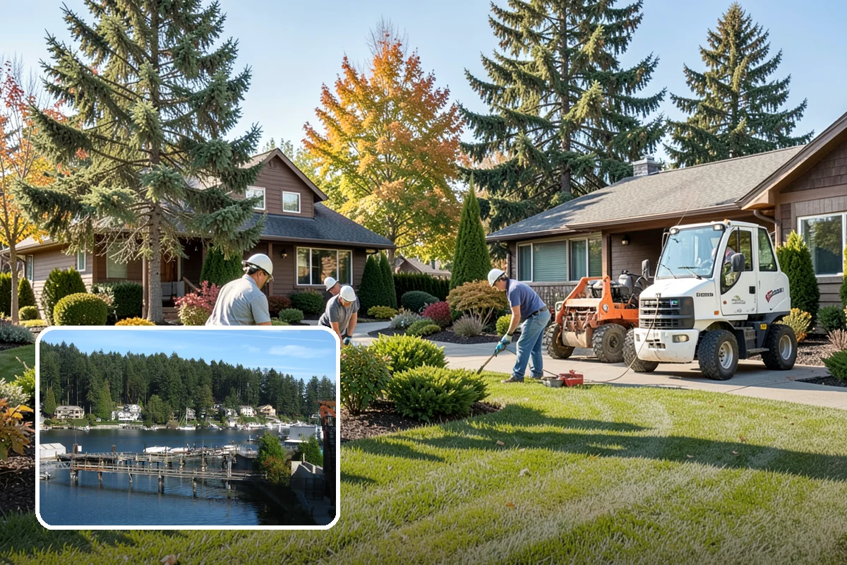 Portuguese Laurel Trimming in Gig Harbor, Pierce County, WA - Maintains a refined, formal shape with clean lines