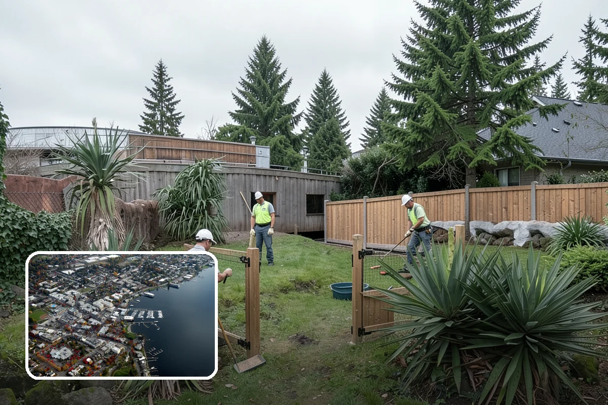 Portuguese Laurel Trimming in Kirkland, King County, WA - Maintains a refined, formal shape with clean lines