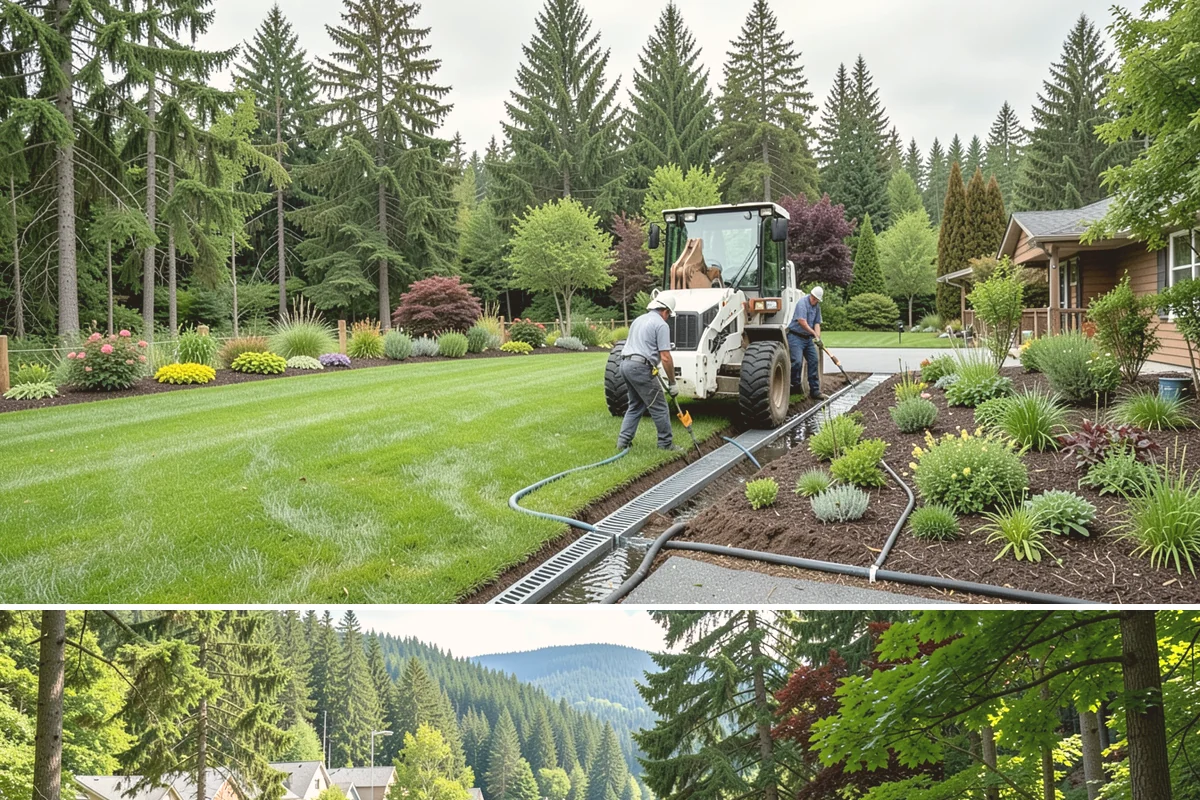 Portuguese Laurel Trimming in Lake Forest Park, King County, WA - Best shaped in late spring or early summer once new growth matures