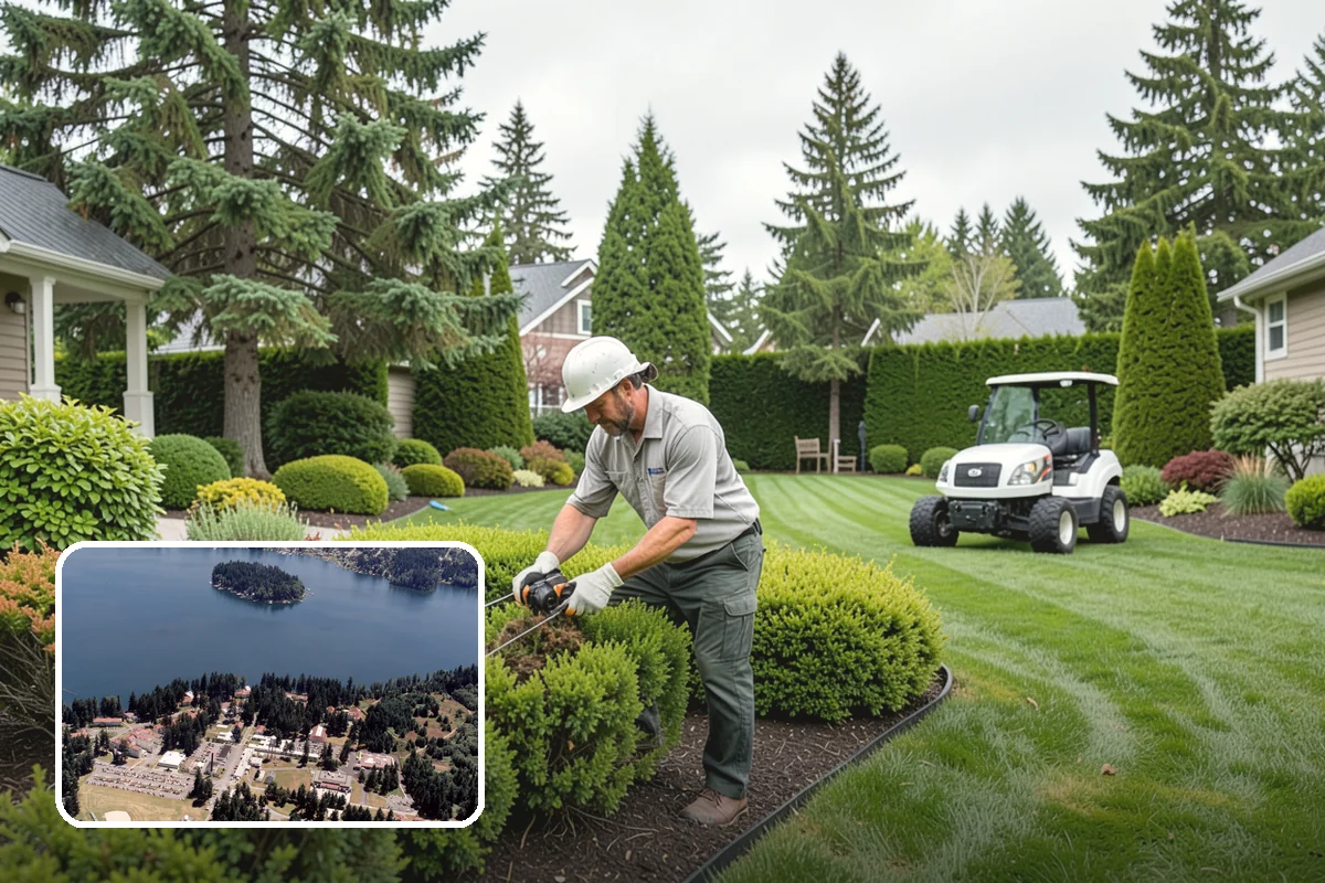 Portuguese Laurel Trimming in Lakewood, Pierce County, WA - Maintains a refined, formal shape with clean lines