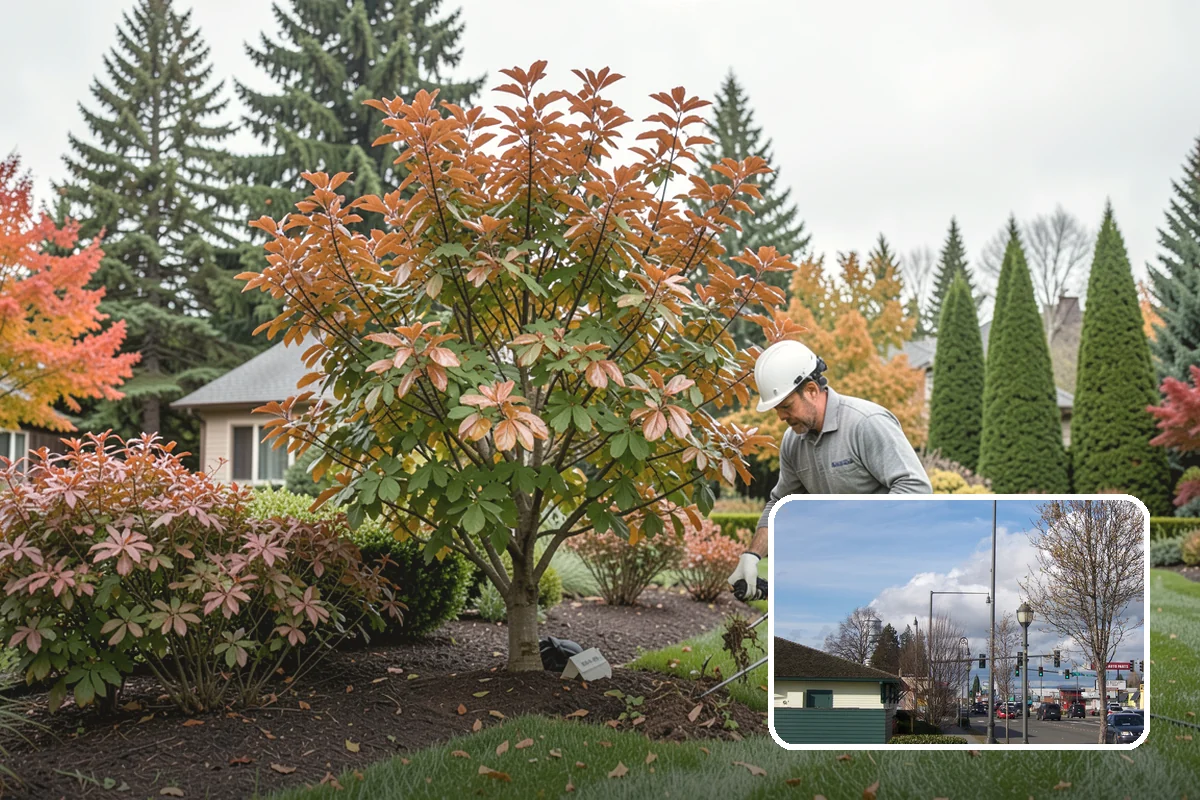 Portuguese Laurel Trimming in Marysville, Snohomish County, WA - Maintains a refined, formal shape with clean lines
