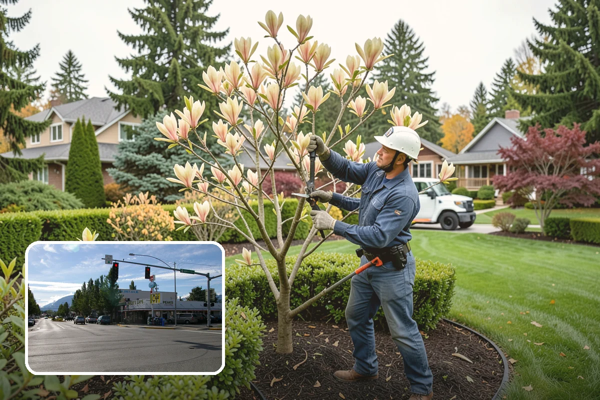 Portuguese Laurel Trimming in North Bend, King County, WA - Maintains a refined, formal shape with clean lines