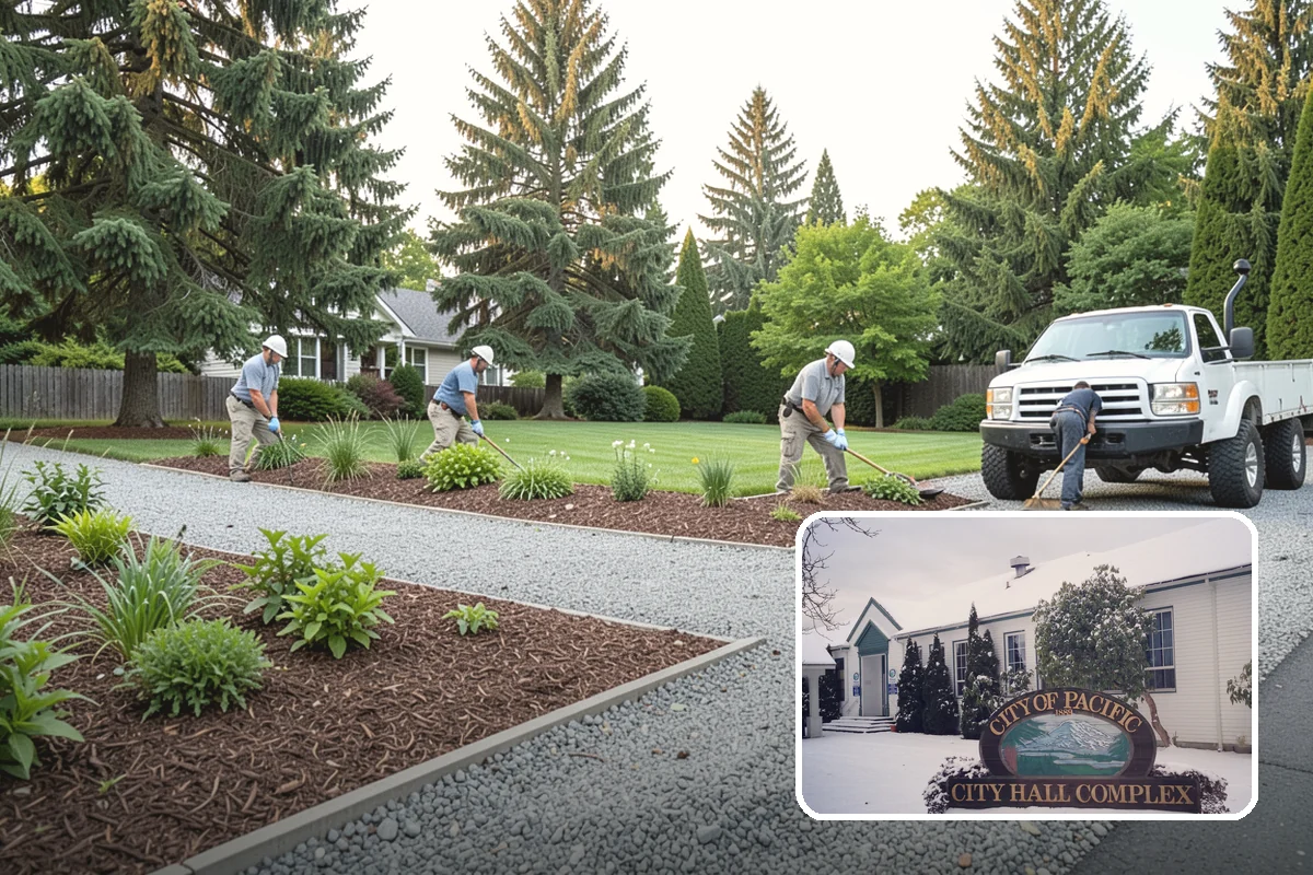 Portuguese Laurel Trimming in Pacific, King County, WA - Maintains a refined, formal shape with clean lines
