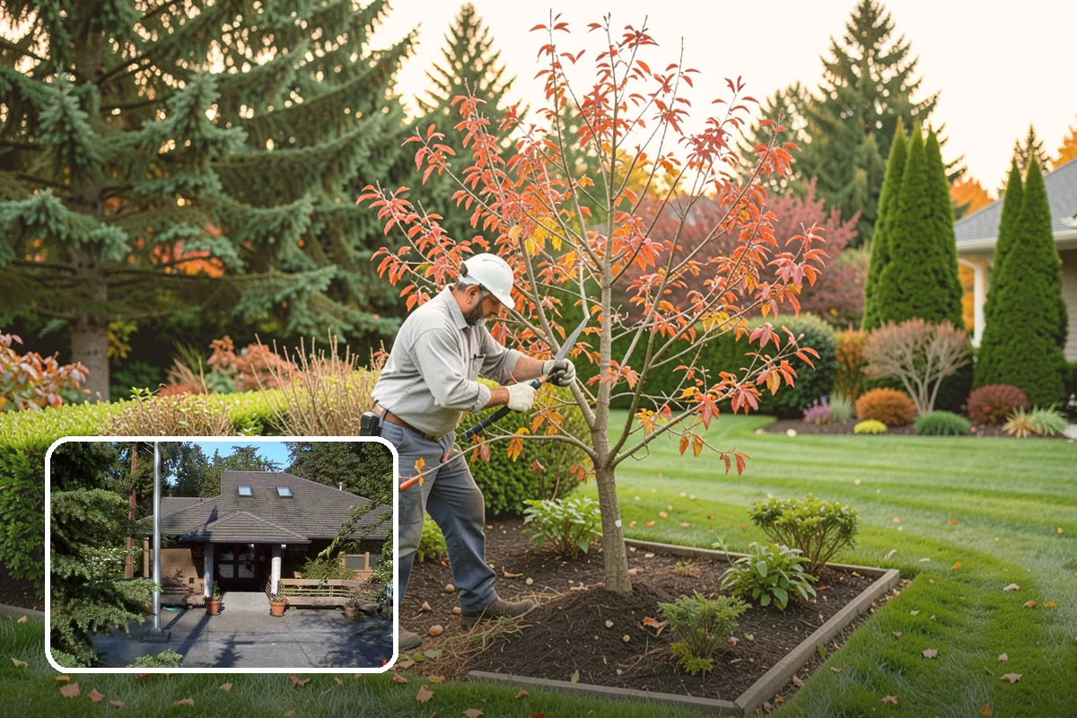 Portuguese Laurel Trimming in Yarrow Point, King County, WA - Maintains a refined, formal shape with clean lines