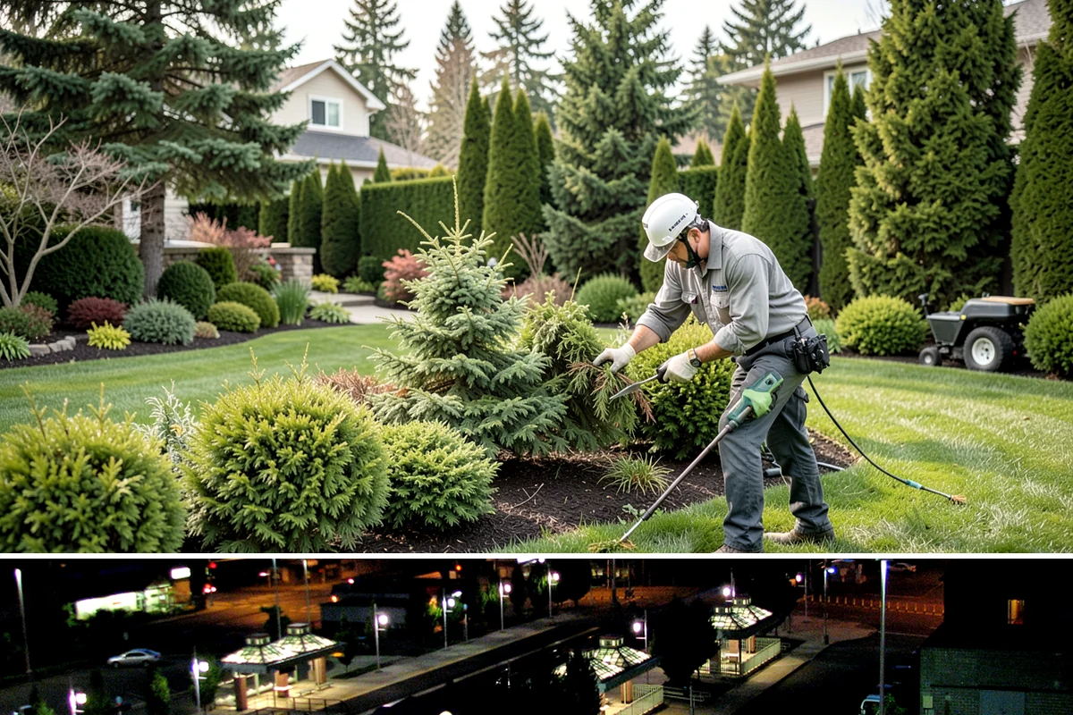 Poured Concrete Retaining Wall in Auburn, King County, WA - Best poured in drier, warmer spring-to-fall weather so concrete cures properly, avoiding the coldest, wettest PNW months.