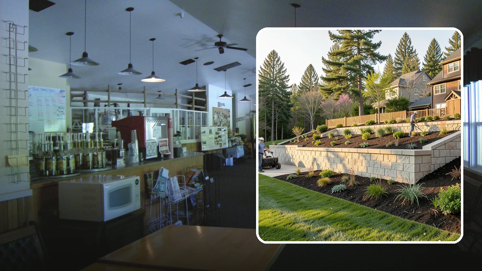 Poured Concrete Retaining Wall in Black Diamond, King County, WA - A monolithic, engineered poured-concrete wall offering maximum strength for tall or high-load slopes across the Pacific Northwest.
