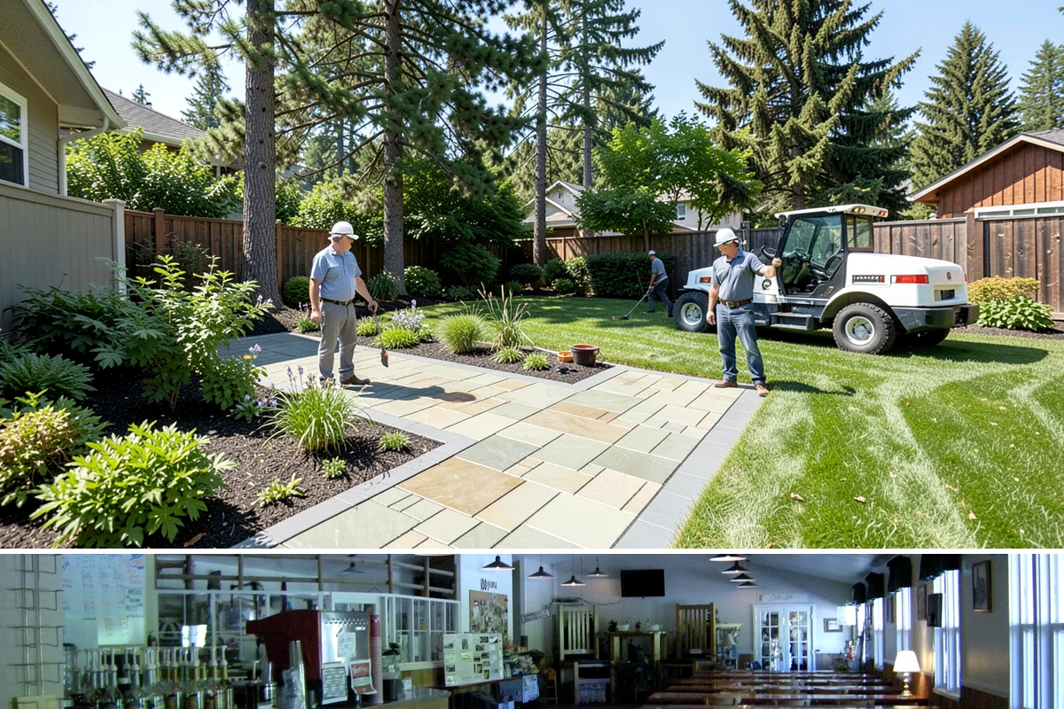 Poured Concrete Retaining Wall in Black Diamond, King County, WA - Best poured in drier, warmer spring-to-fall weather so concrete cures properly, avoiding the coldest, wettest PNW months.