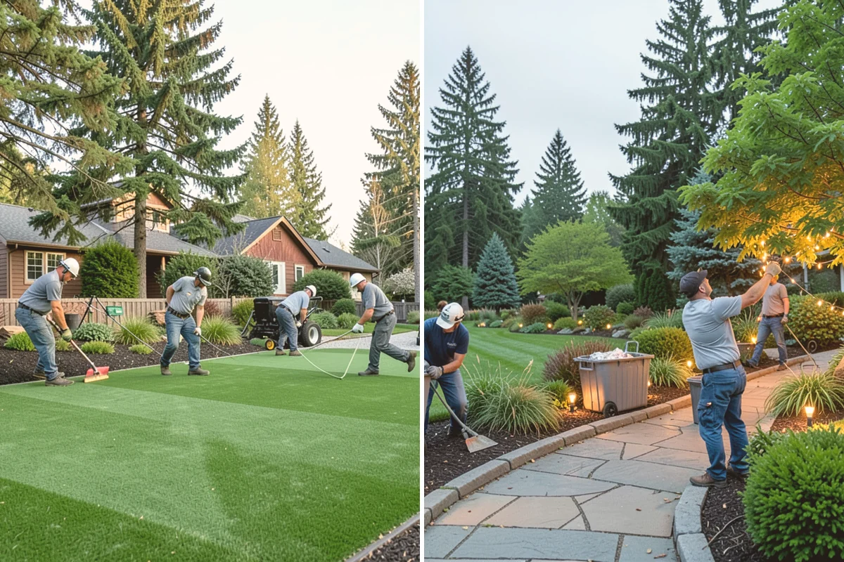 Poured Concrete Retaining Wall in Bothell, King County, WA - Excavate and form the reinforced footing