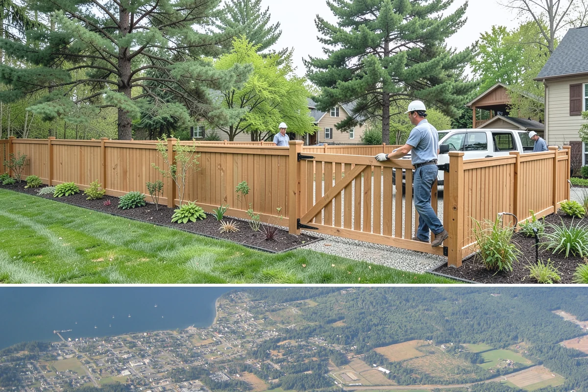 Poured Concrete Retaining Wall in Coupeville, Island County, WA - Best poured in drier, warmer spring-to-fall weather so concrete cures properly, avoiding the coldest, wettest PNW months.