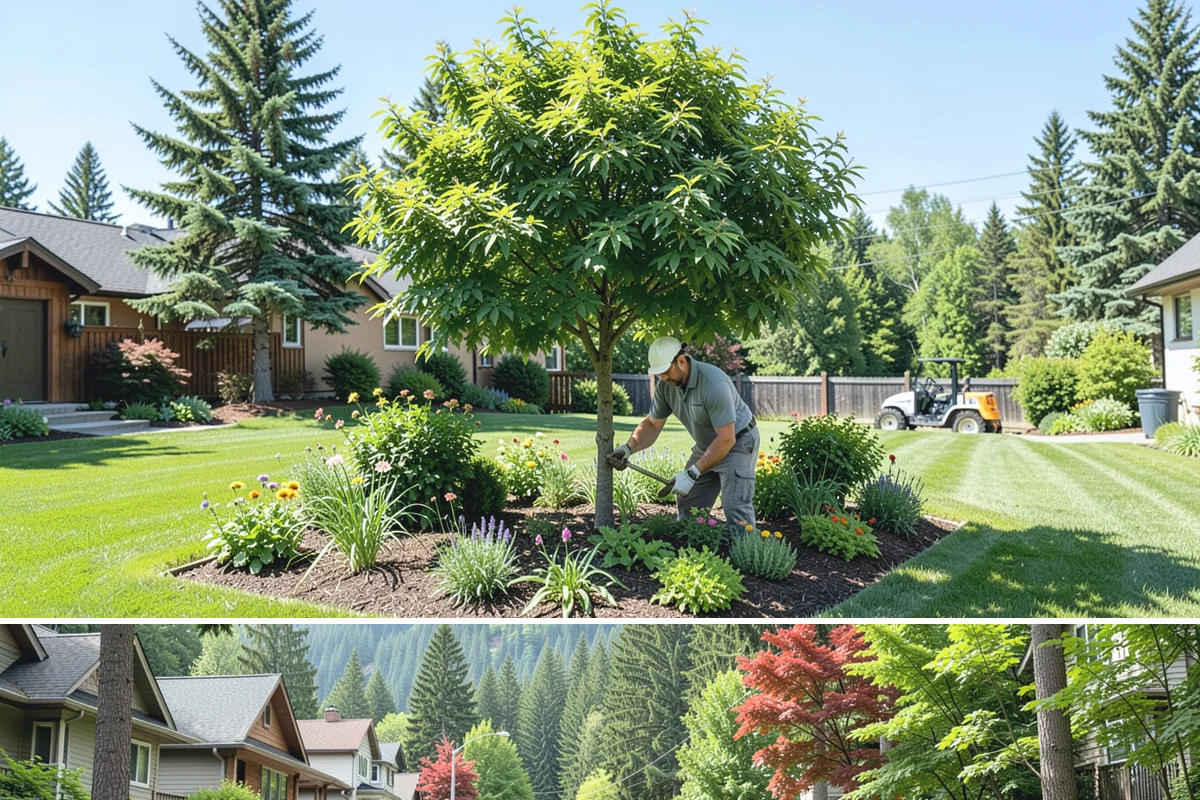 Poured Concrete Retaining Wall in Darrington, Snohomish County, WA - Best poured in drier, warmer spring-to-fall weather so concrete cures properly, avoiding the coldest, wettest PNW months.