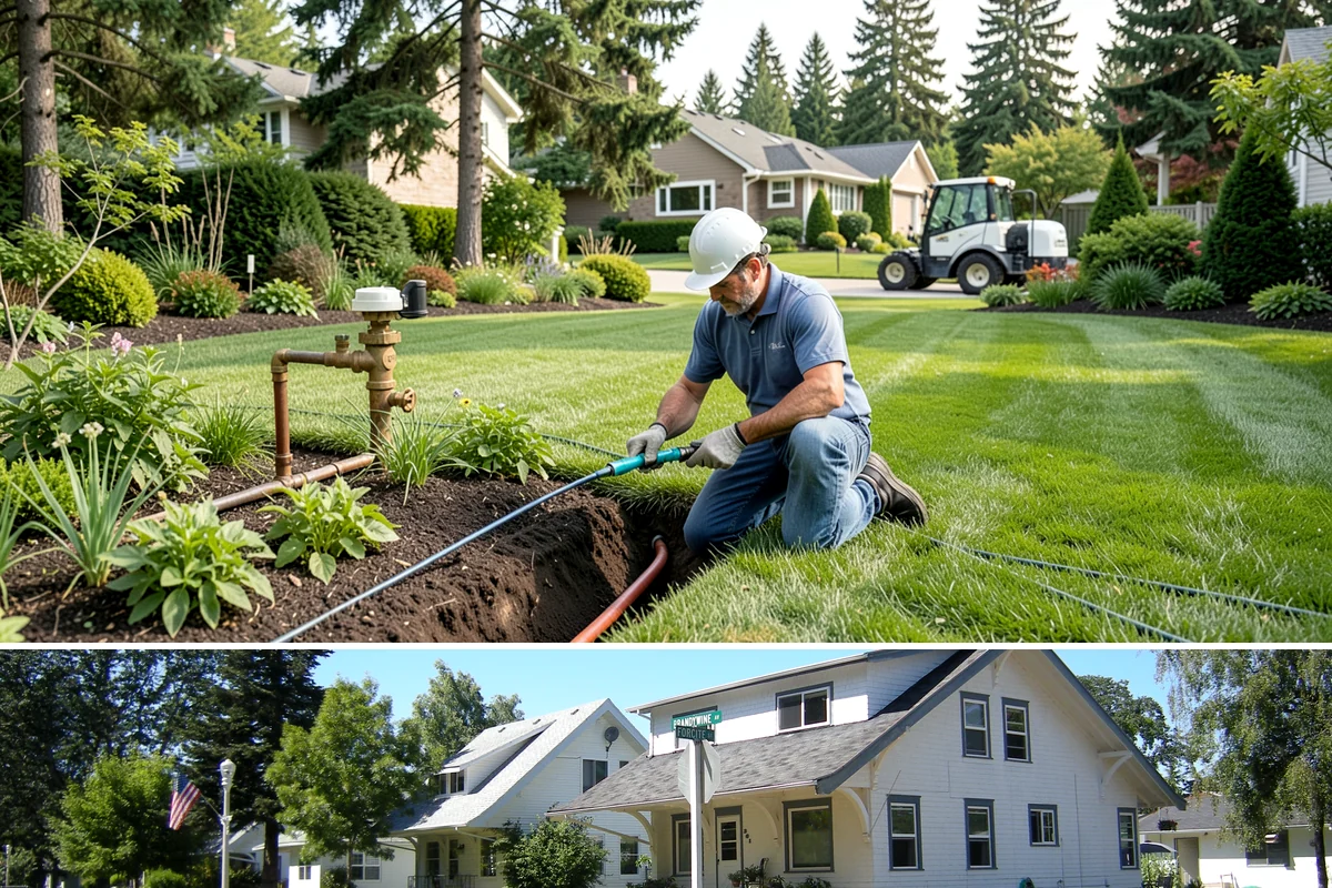 Poured Concrete Retaining Wall in DuPont, Pierce County, WA - Best poured in drier, warmer spring-to-fall weather so concrete cures properly, avoiding the coldest, wettest PNW months.