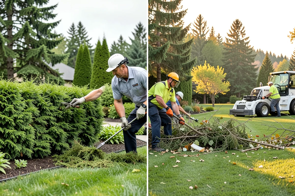Poured Concrete Retaining Wall in Enumclaw, King County, WA - Excavate and form the reinforced footing