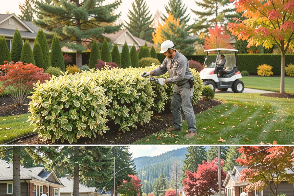 Poured Concrete Retaining Wall in Hunts Point, King County, WA - Best poured in drier, warmer spring-to-fall weather so concrete cures properly, avoiding the coldest, wettest PNW months.