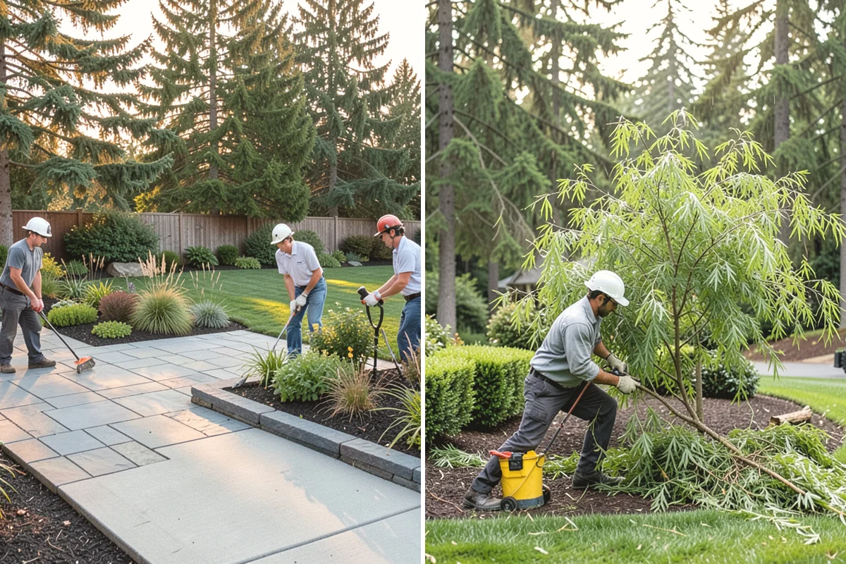 Poured Concrete Retaining Wall in Issaquah, King County, WA - Excavate and form the reinforced footing