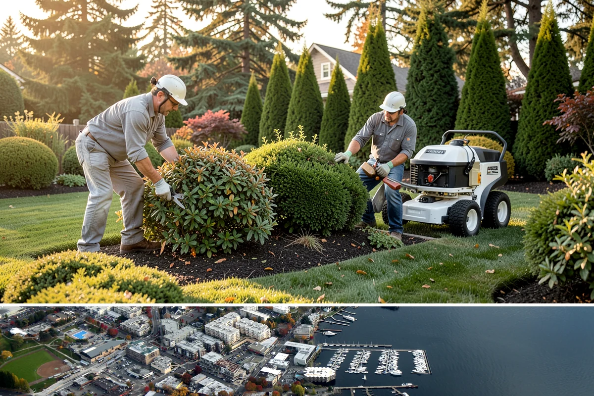 Poured Concrete Retaining Wall in Kirkland, King County, WA - Best poured in drier, warmer spring-to-fall weather so concrete cures properly, avoiding the coldest, wettest PNW months.