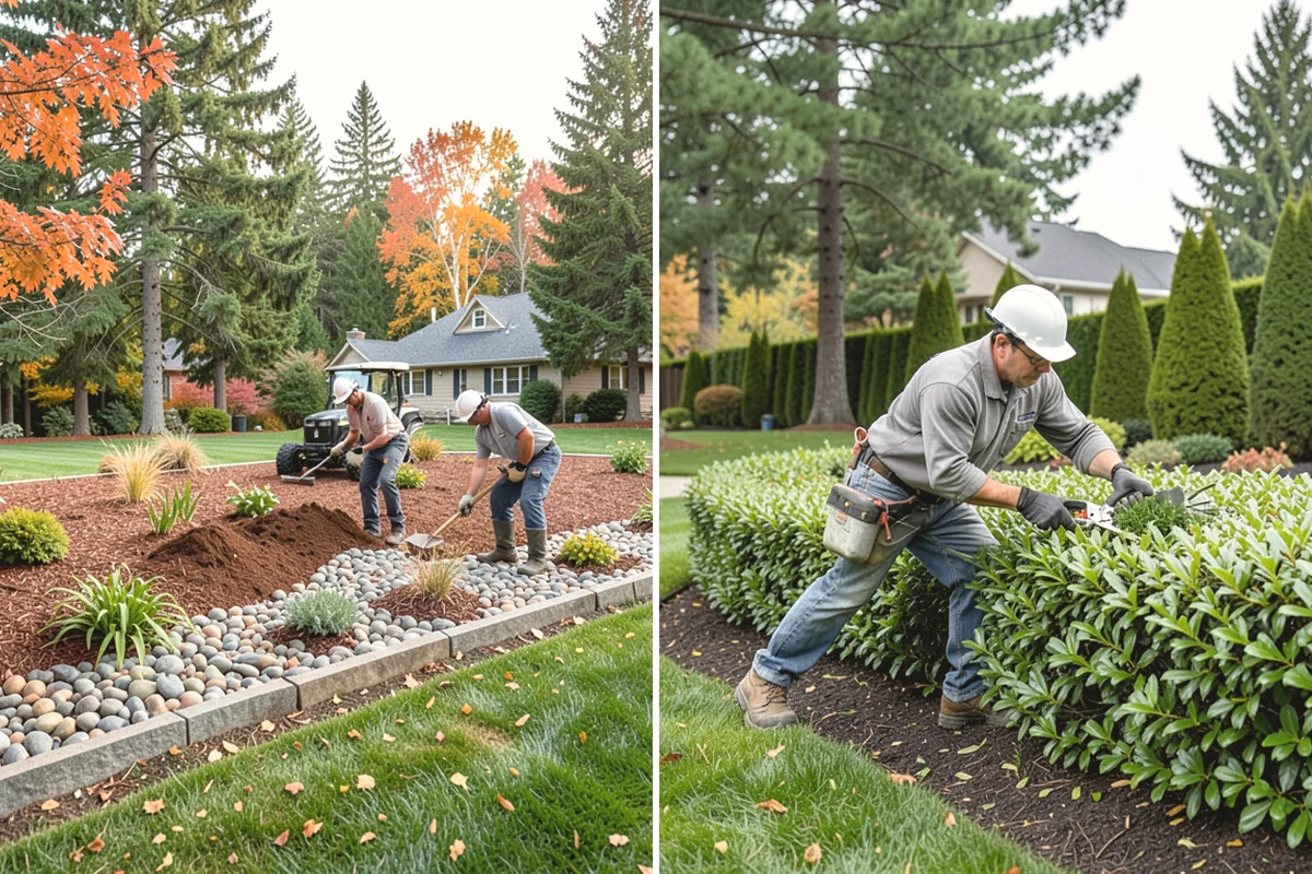 Poured Concrete Retaining Wall in La Conner, Skagit County, WA - Excavate and form the reinforced footing