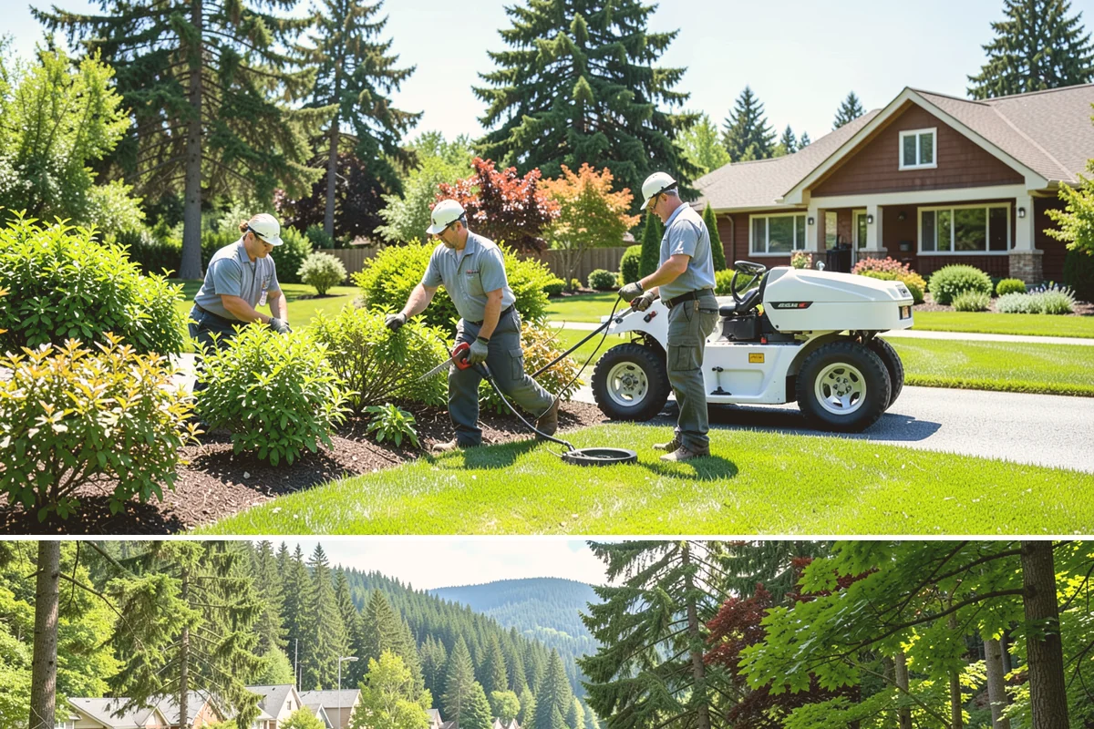 Poured Concrete Retaining Wall in Lake Forest Park, King County, WA - Best poured in drier, warmer spring-to-fall weather so concrete cures properly, avoiding the coldest, wettest PNW months.