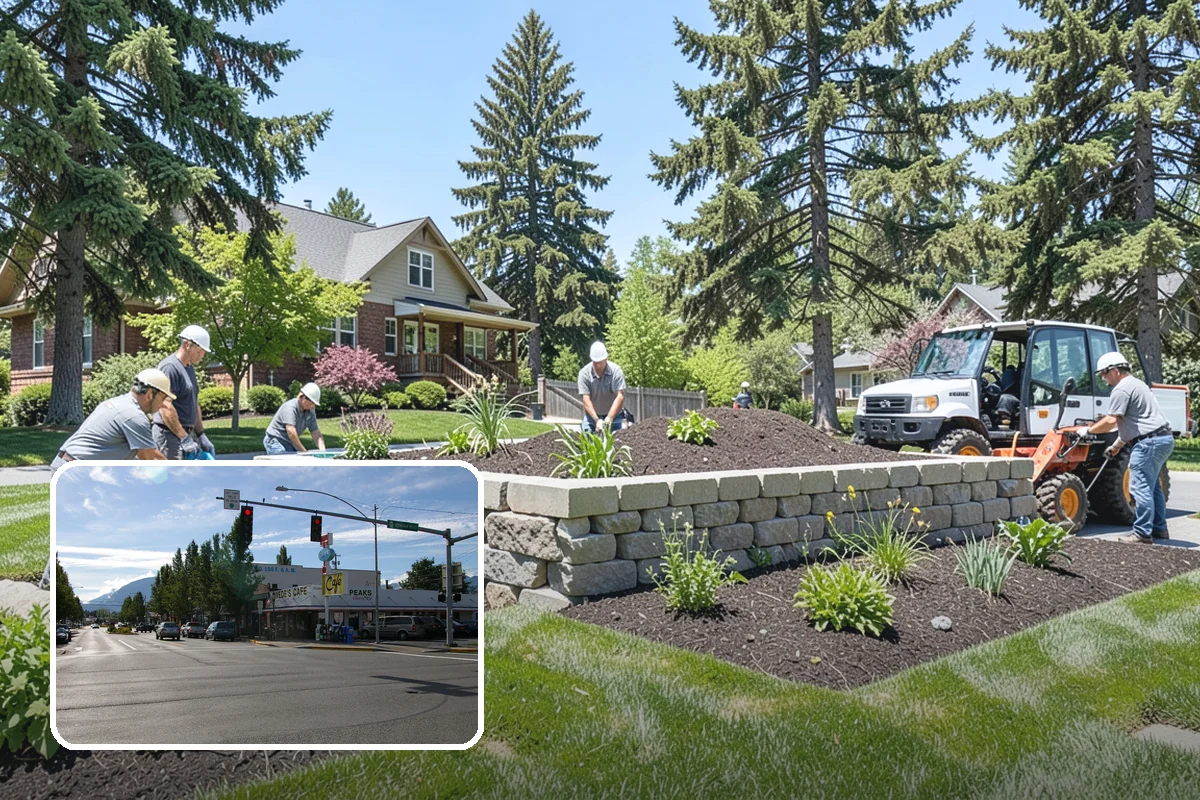 Poured Concrete Retaining Wall in North Bend, King County, WA - Highest strength for tall, high-load walls