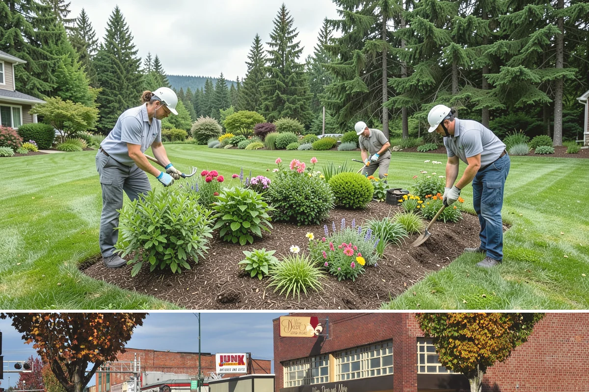 Poured Concrete Retaining Wall in Puyallup, Pierce County, WA - Best poured in drier, warmer spring-to-fall weather so concrete cures properly, avoiding the coldest, wettest PNW months.