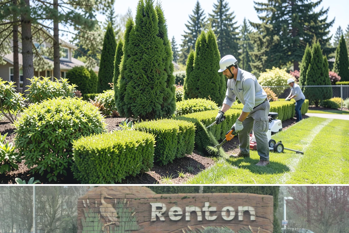 Poured Concrete Retaining Wall in Renton, King County, WA - Best poured in drier, warmer spring-to-fall weather so concrete cures properly, avoiding the coldest, wettest PNW months.