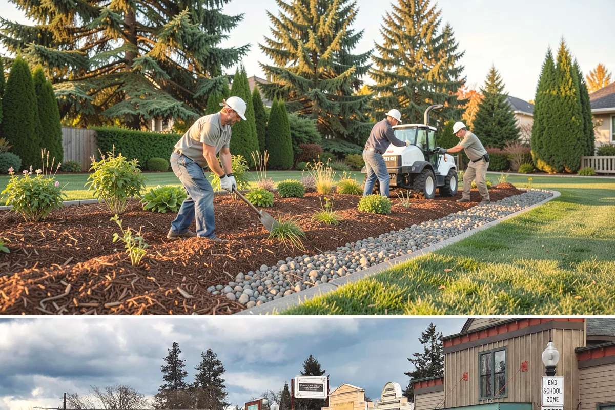 Poured Concrete Retaining Wall in Roy, Pierce County, WA - Best poured in drier, warmer spring-to-fall weather so concrete cures properly, avoiding the coldest, wettest PNW months.