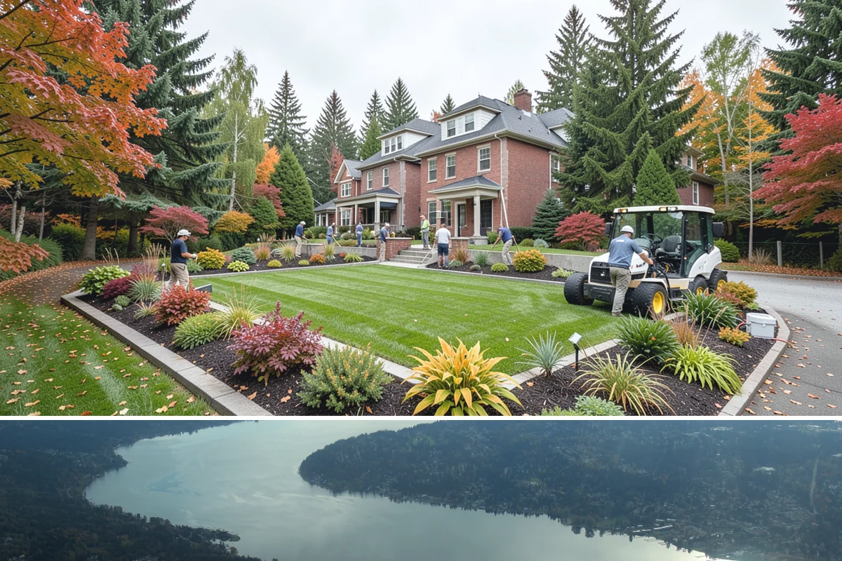 Poured Concrete Retaining Wall in Sammamish, King County, WA - Best poured in drier, warmer spring-to-fall weather so concrete cures properly, avoiding the coldest, wettest PNW months.