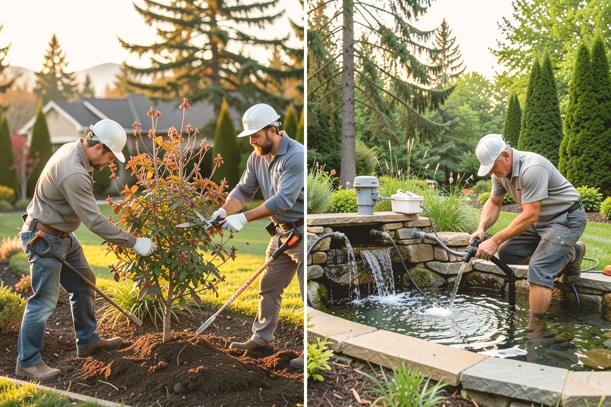 Poured Concrete Retaining Wall in Stanwood, Snohomish County, WA - Excavate and form the reinforced footing