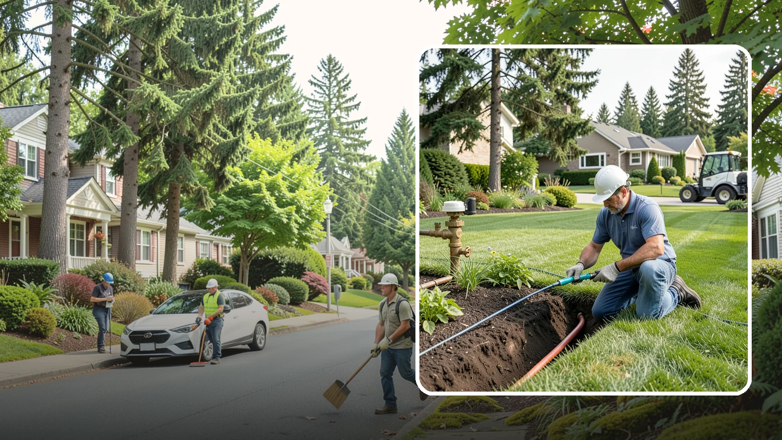 Pressure Regulator Installation in Beaux Arts Village, King County, WA - We install pressure regulators that tame high municipal water pressure, protecting heads and drip lines from misting, blowouts...