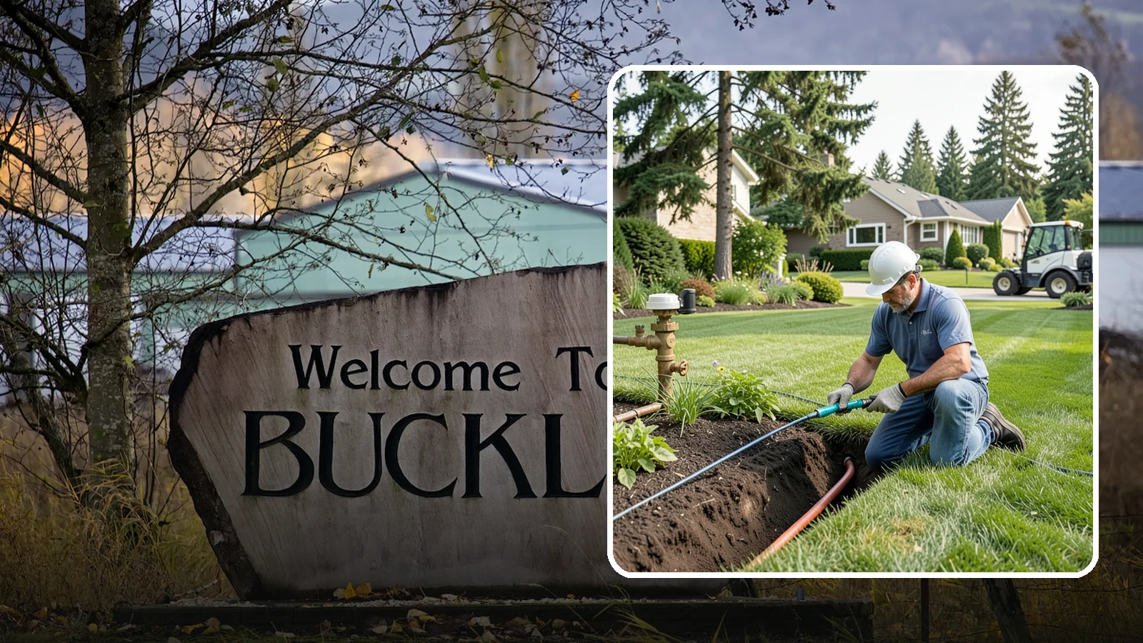 Pressure Regulator Installation in Buckley, Pierce County, WA - We install pressure regulators that tame high municipal water pressure, protecting heads and drip lines from misting, blowouts...
