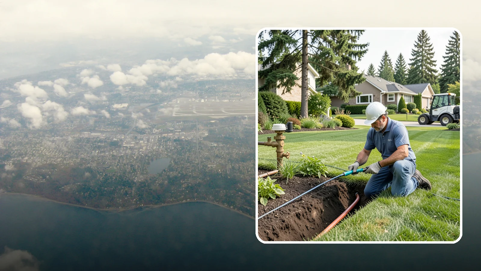 Pressure Regulator Installation in Burien, King County, WA - We install pressure regulators that tame high municipal water pressure, protecting heads and drip lines from misting, blowouts...