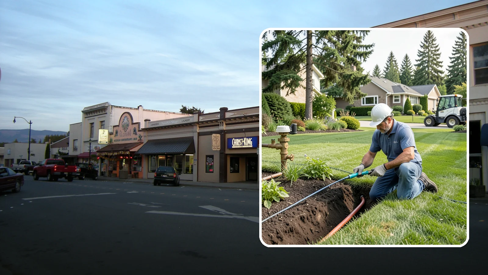 Pressure Regulator Installation in Burlington, Skagit County, WA - We install pressure regulators that tame high municipal water pressure, protecting heads and drip lines from misting, blowouts...